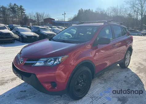 2014 Toyota Rav4 Le z USA, uszkodzony, nr VIN 2T3BFREV0EW187517